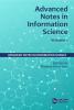 Advanced Notes in Information Science, volume 1